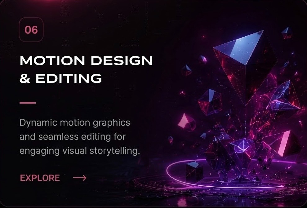 Motion Design Editing